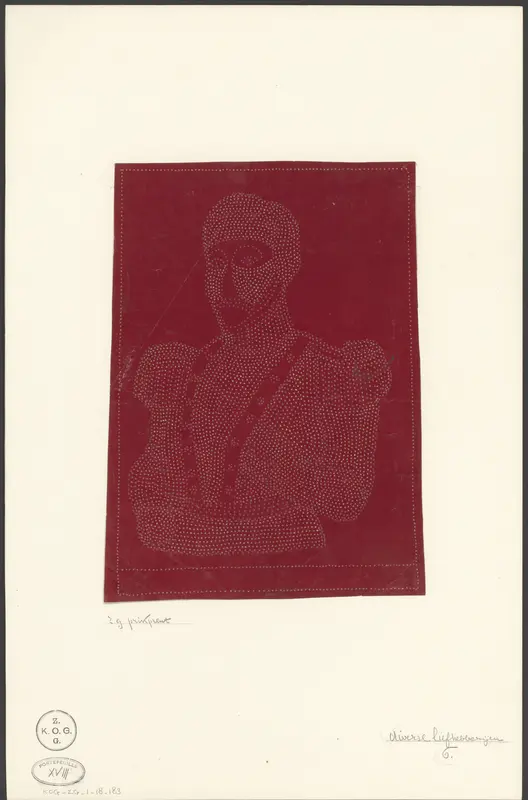 Portret van een onbekende prins of militair Wall Art by anonymous - High-Resolution Digital Print