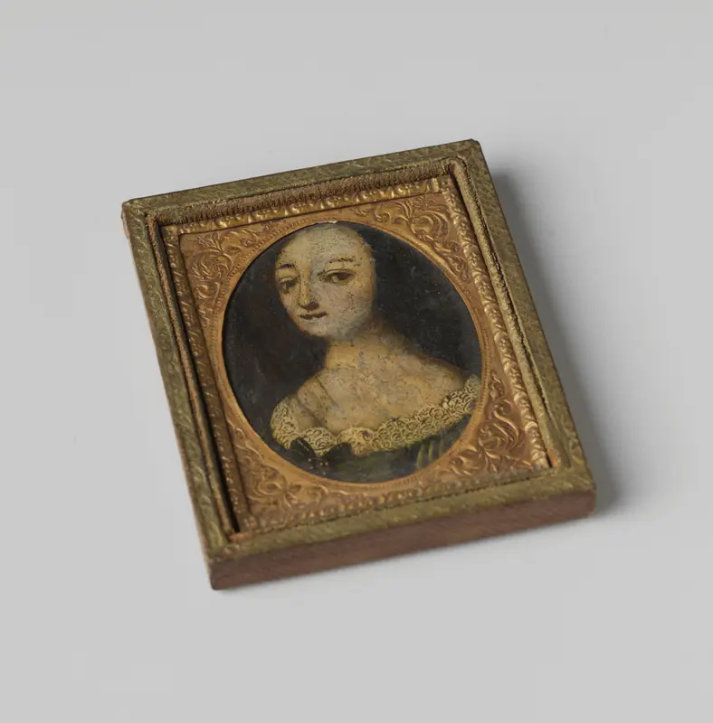Portret van een onbekende vrouw Wall Art by anonymous - High-Resolution Digital Print