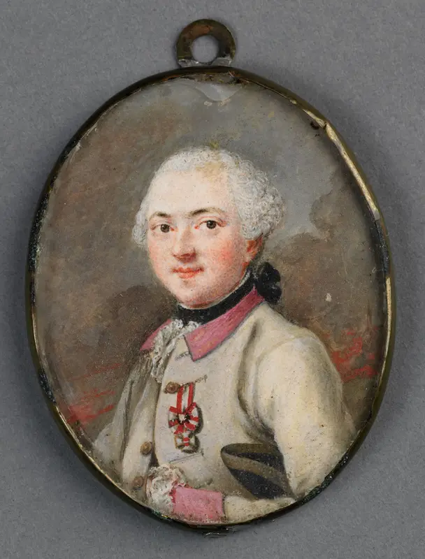 Portret van een Oostenrijkse officier Wall Art by anonymous - High-Resolution Digital Print