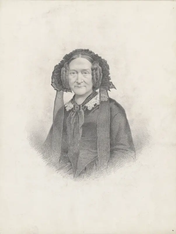 Portret van een oude vrouw, van voren Wall Art by Jan Cornelis van Rossum - High-Resolution Digital Print
