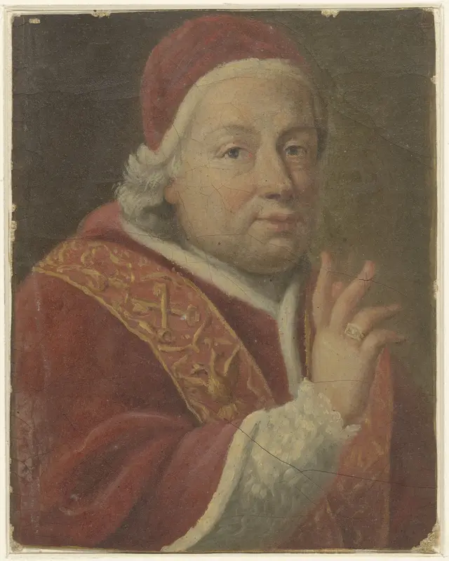 Portret van een paus Wall Art by anonymous - High-Resolution Digital Print