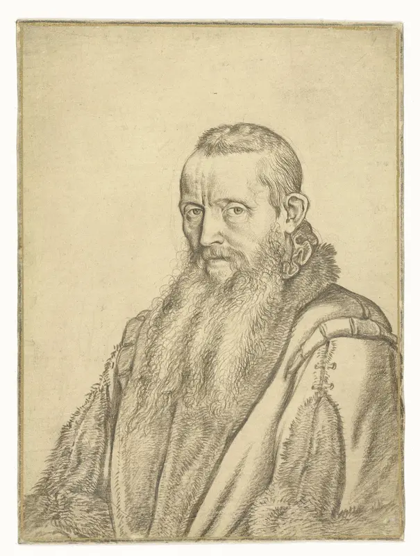 Portret van een theoloog Wall Art by Hendrick Goltzius - High-Resolution Digital Print