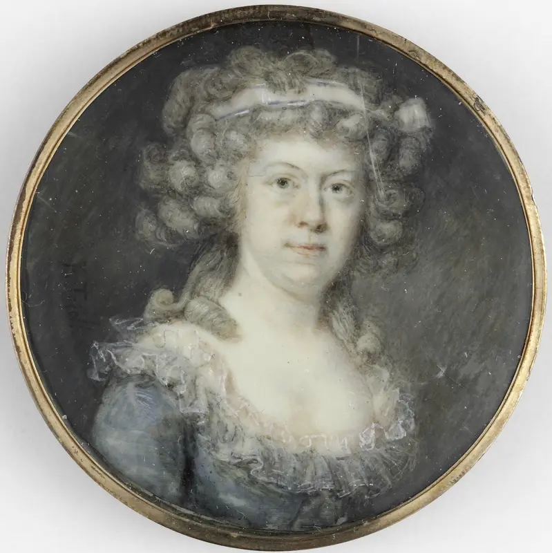 Portret van een vrouw Wall Art by Francesco Tozelli - High-Resolution Digital Print