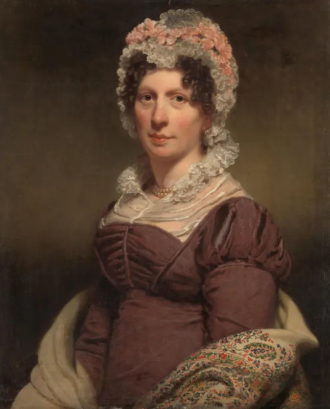Portret van een vrouw Wall Art by Charles Howard Hodges - High-Resolution Digital Print
