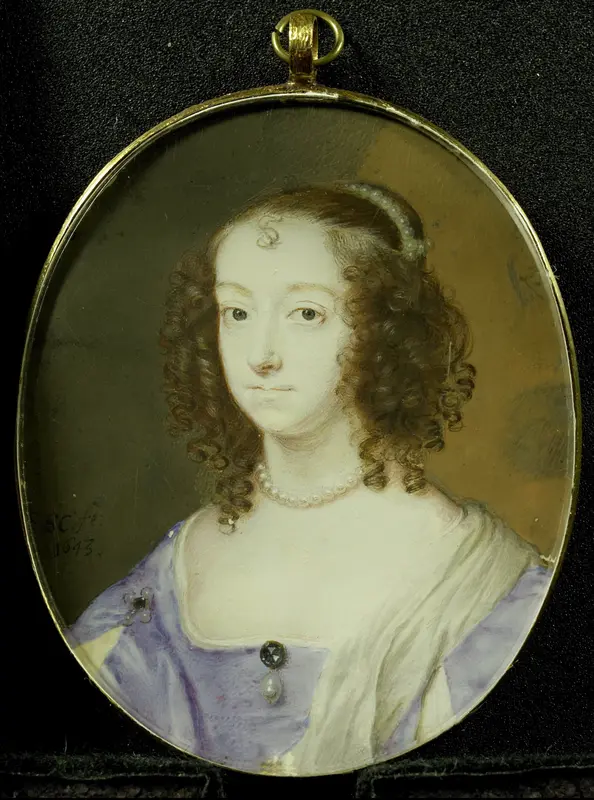 Portret van een vrouw Wall Art by Samuel Cooper - High-Resolution Digital Print