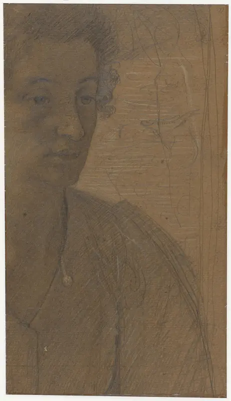 Portret van een vrouw Wall Art by Richard Nicolaüs Roland Holst - High-Resolution Digital Print