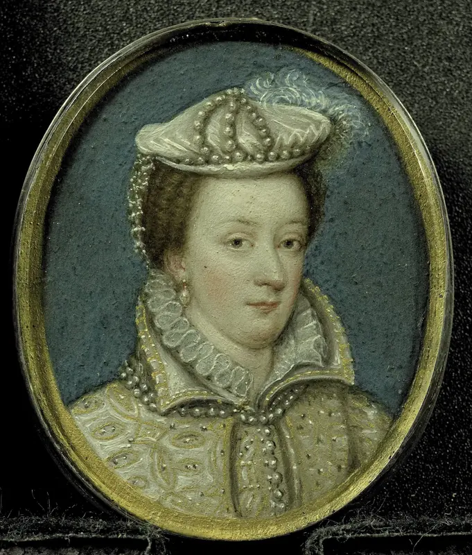 Portret van een vrouw, vermoedelijk Maria Stuart (1542-87), koningin van Schotland Wall Art by Unknown - High-Resolution Digital Print