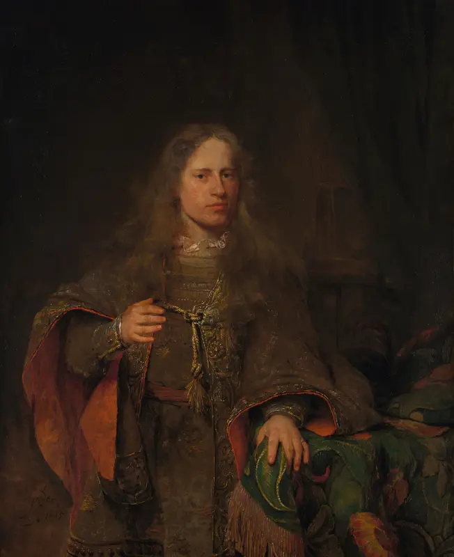 Portret van Ernest de Beveren, heer van West-IJsselmonde en De Lindt Wall Art by Unknown - High-Resolution Digital Print