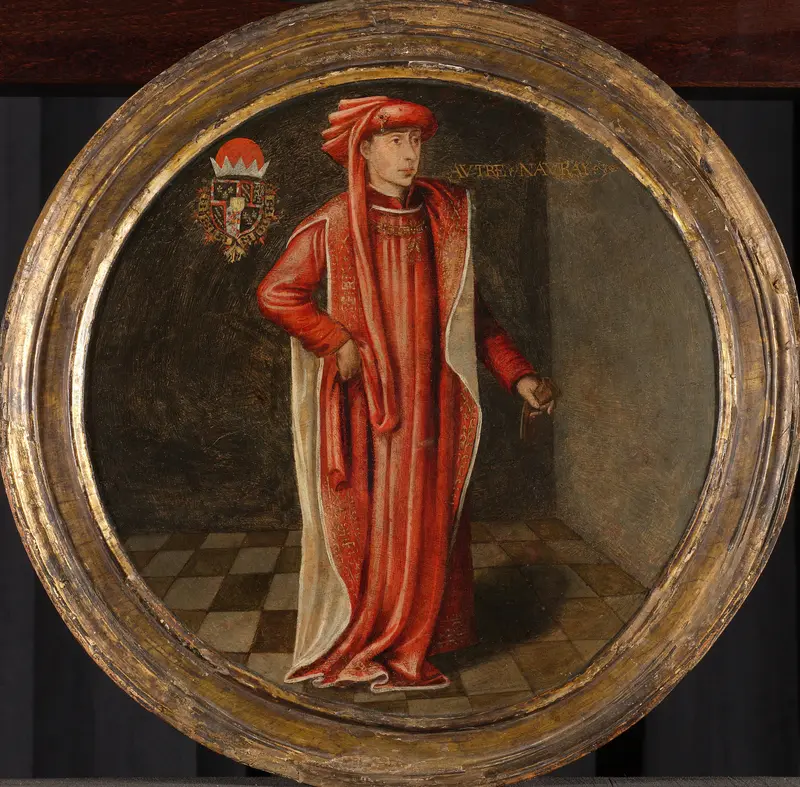 Portret van Filips de Goede, hertog van Bourgondië Wall Art by anonymous - High-Resolution Digital Print