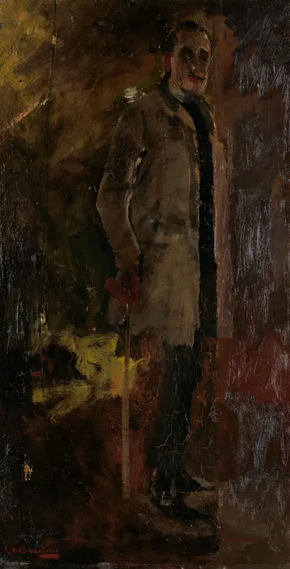 Portret van Floris Verster Wall Art by Unknown - High-Resolution Digital Print