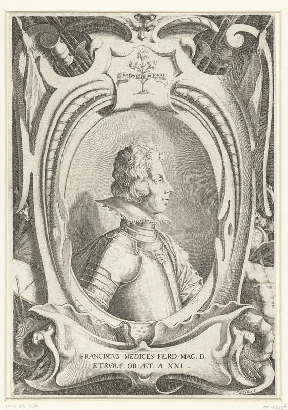 Portret van Francesco II de' Medici Wall Art by Unknown - High-Resolution Digital Print