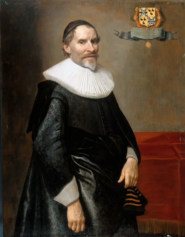 Portret van François van Aerssen (1572-1641), heer van Sommelsdijk, De Plaat en Spijk Wall Art by Unknown - High-Resolution Digital Print