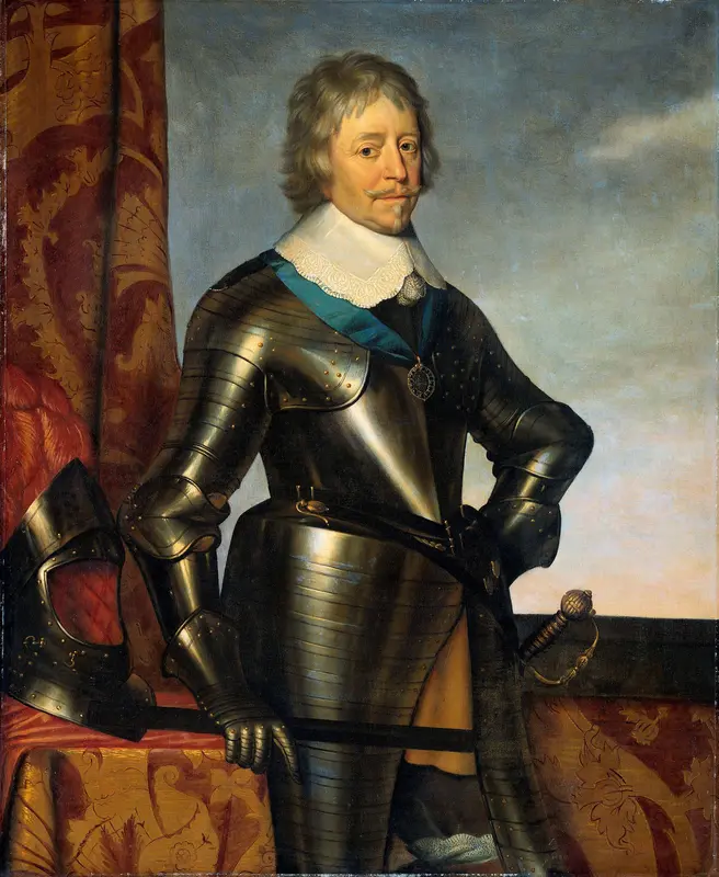 Portret van Frederik Hendrik (1584-1647), prins van Oranje Wall Art by Unknown - High-Resolution Digital Print