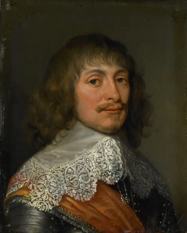 Portret van George Frederik (1606-74), vorst van Nassau-Siegen Wall Art by anonymous - High-Resolution Digital Print