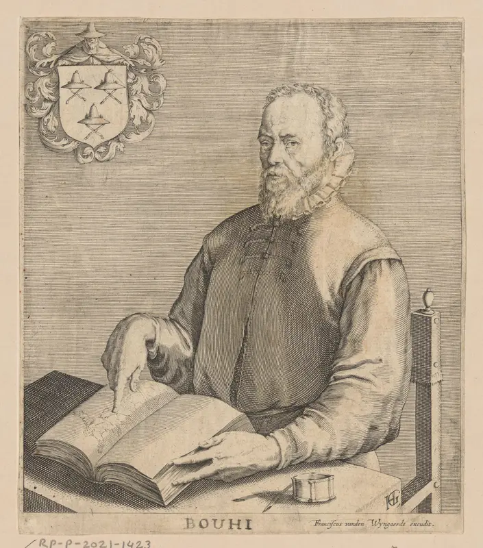 Portret van Gerard de Jode Wall Art by Unknown - High-Resolution Digital Print