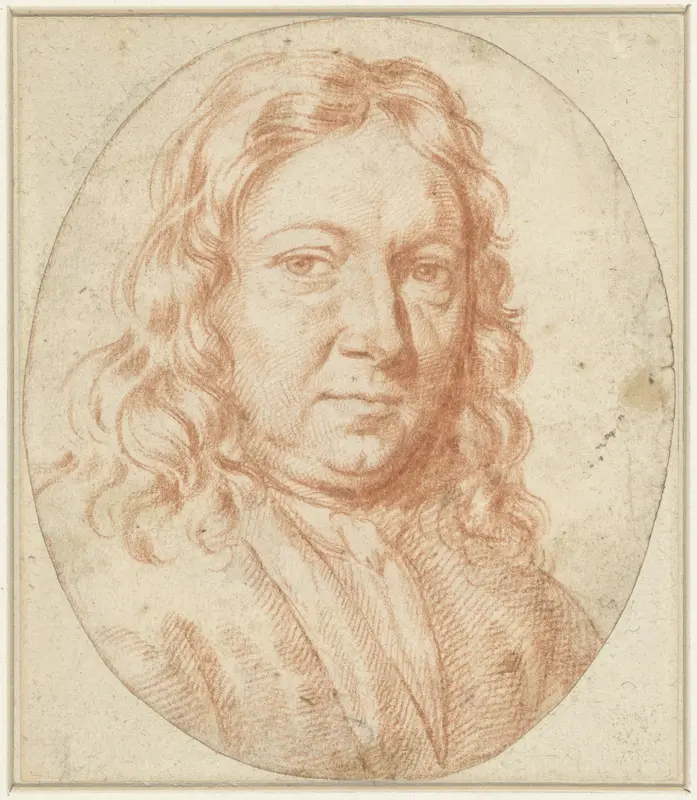 Portret van Gerard Hoet I Wall Art by Jacob Houbraken - High-Resolution Digital Print