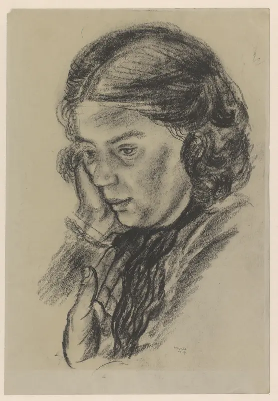 Portret van Gerarda Antonia Maria Sluijter Wall Art by Unknown - High-Resolution Digital Print