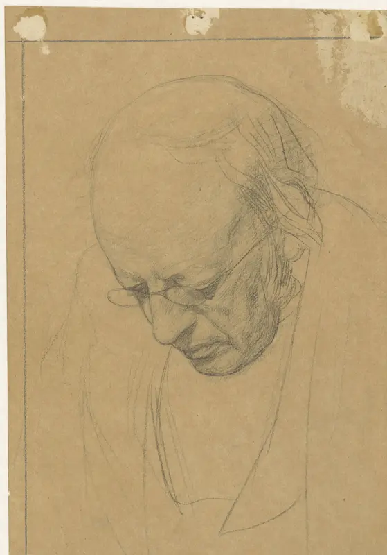 Portret van Gerrardus Huibert Veth Wall Art by Jan Veth - High-Resolution Digital Print