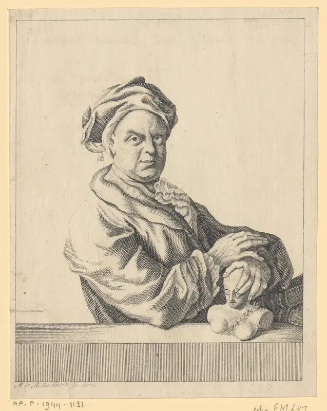 Portret van Gerret Braamcamp Wall Art by Unknown - High-Resolution Digital Print