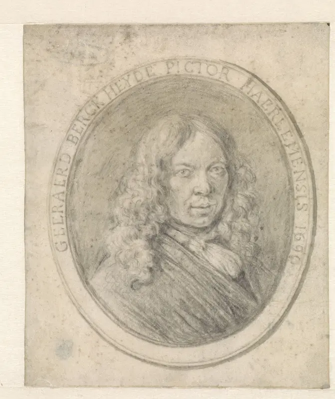 Portret van Gerrit Adriaensz. Berckheyde Wall Art by anonymous - High-Resolution Digital Print