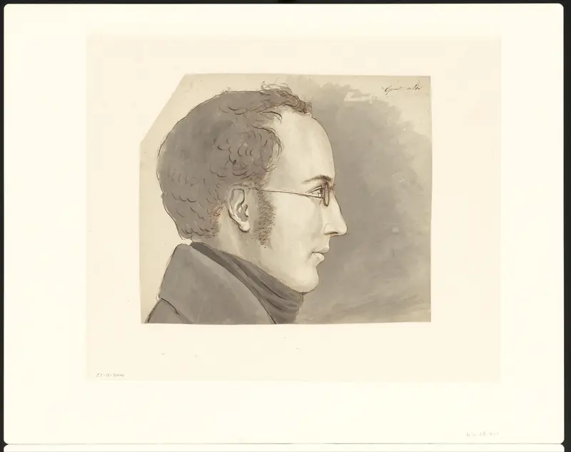 Portret van Gerrit de Vos Wall Art by Unknown - High-Resolution Digital Print