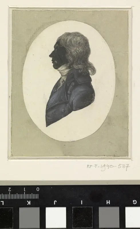 Portret van Gerrit Lamberts Wall Art by Harmanus Uppink - High-Resolution Digital Print