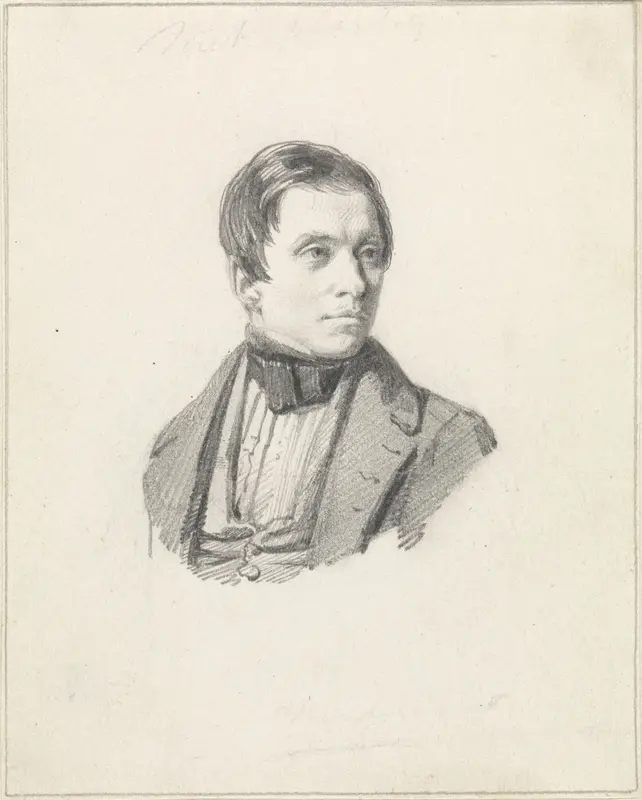 Portret van Hendrik Breukelaar Wall Art by Unknown - High-Resolution Digital Print