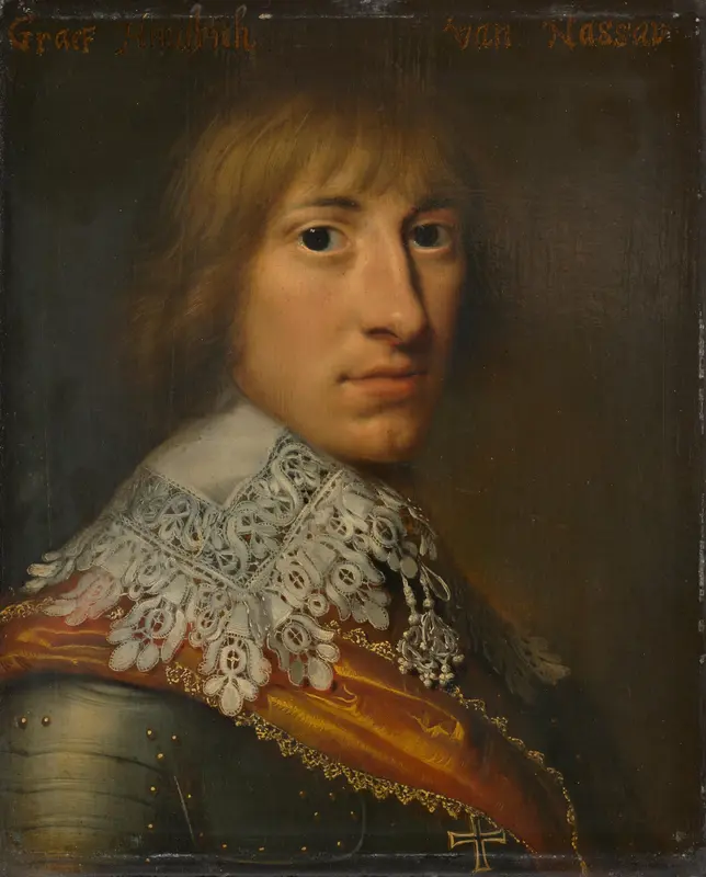 Portret van Hendrik Casimir I (1612-40), graaf van Nassau-Dietz Wall Art by Wybrand de Geest - High-Resolution Digital Print