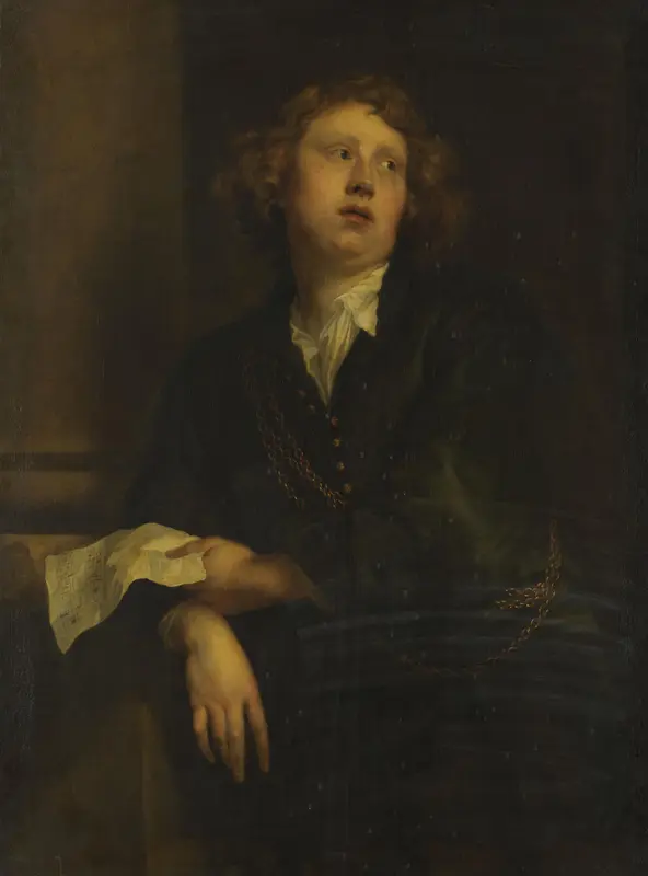 Portret van Hendrik Liberti (ca. 1610-1669) Wall Art by Unknown - High-Resolution Digital Print