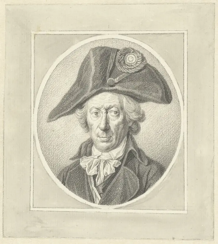 Portret van Hendrik Nobbe, waterbaljuw Wall Art by Johannes Cornelis Mertens - High-Resolution Digital Print