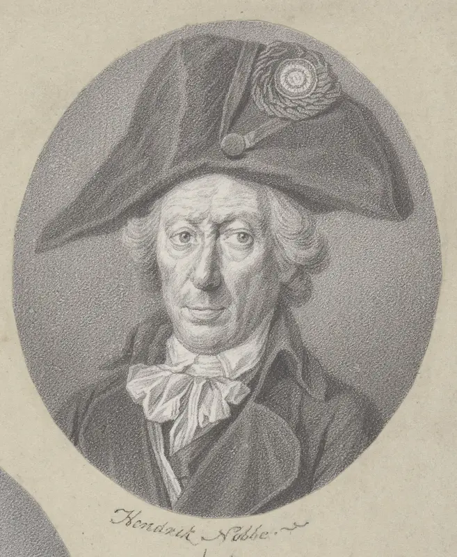 Portret van Hendrik Nobbe Wall Art by Johannes Cornelis Mertens - High-Resolution Digital Print