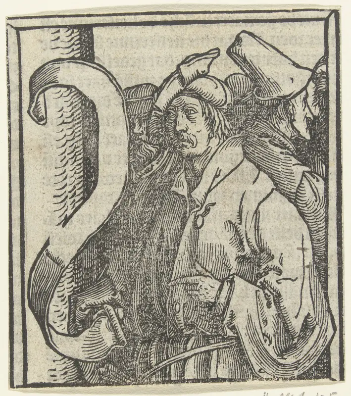 Portret van hertog Pepijn van Brabant Wall Art by Jan Seversz. - High-Resolution Digital Print