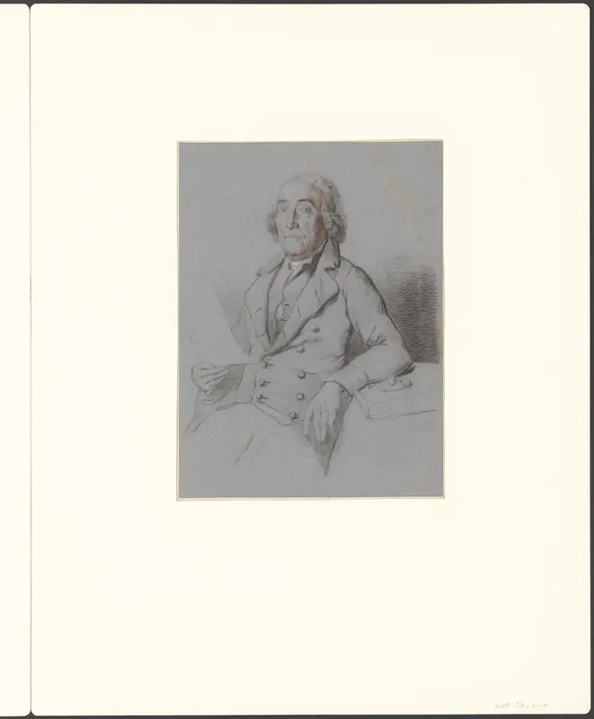 Portret van Jacob de Vos Sr. (1735-1833) Wall Art by Unknown - High-Resolution Digital Print