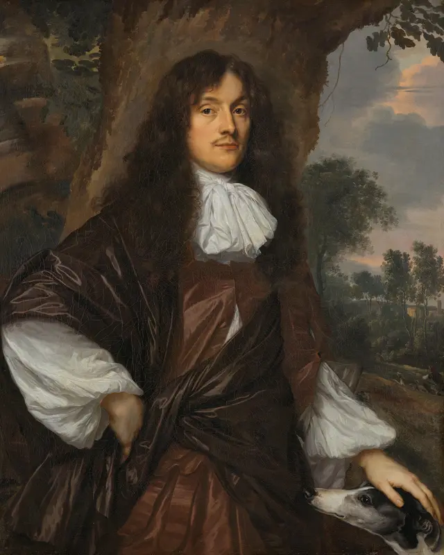 Portret van Jacob de Witte (1628-79) Wall Art by Unknown - High-Resolution Digital Print