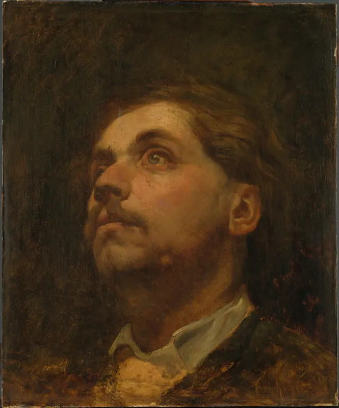 Portret van Jacob Maris Wall Art by Matthijs Maris - High-Resolution Digital Print