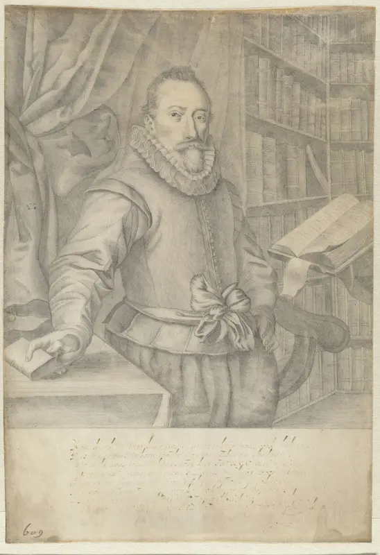 Portret van Jacob Taurinus Wall Art by anonymous - High-Resolution Digital Print