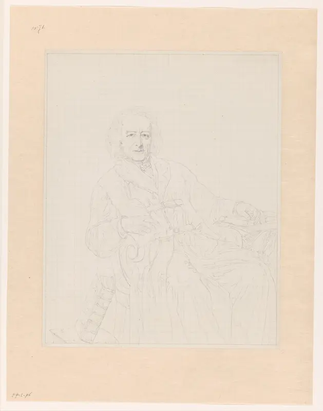 Portret van Jacob van Lennep Wall Art by Dirk Jurriaan Sluyter - High-Resolution Digital Print