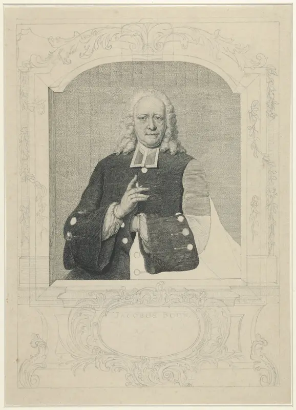 Portret van Jacobus Boon Wall Art by Pieter Tanjé - High-Resolution Digital Print