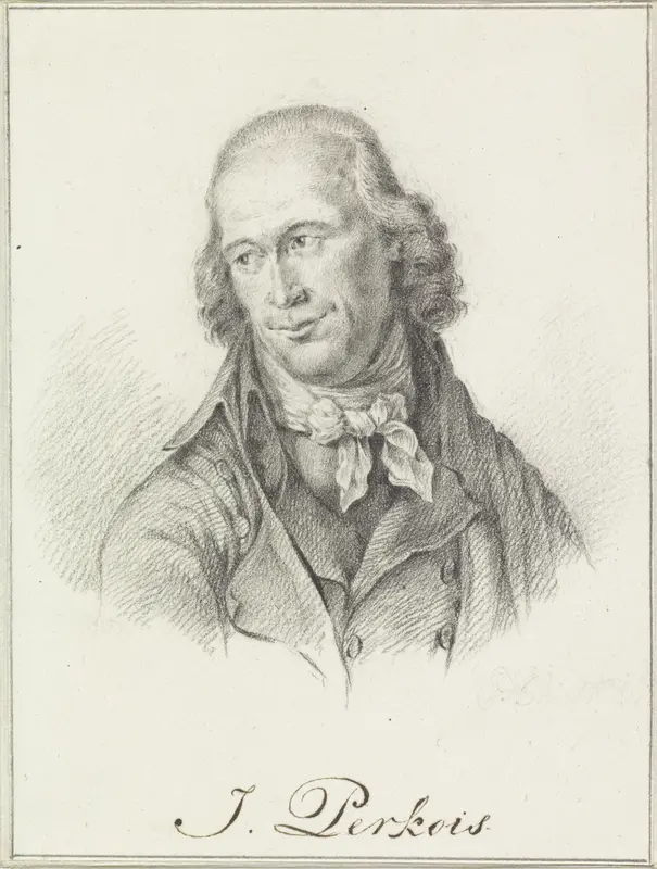 Portret van Jacobus Perkois Wall Art by Pieter Gaal - High-Resolution Digital Print