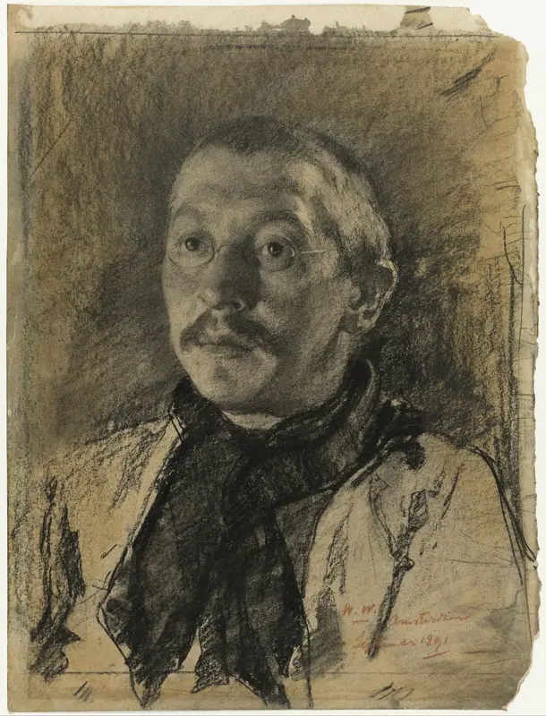 Portret van Jacobus van Looy Wall Art by Willem Witsen - High-Resolution Digital Print