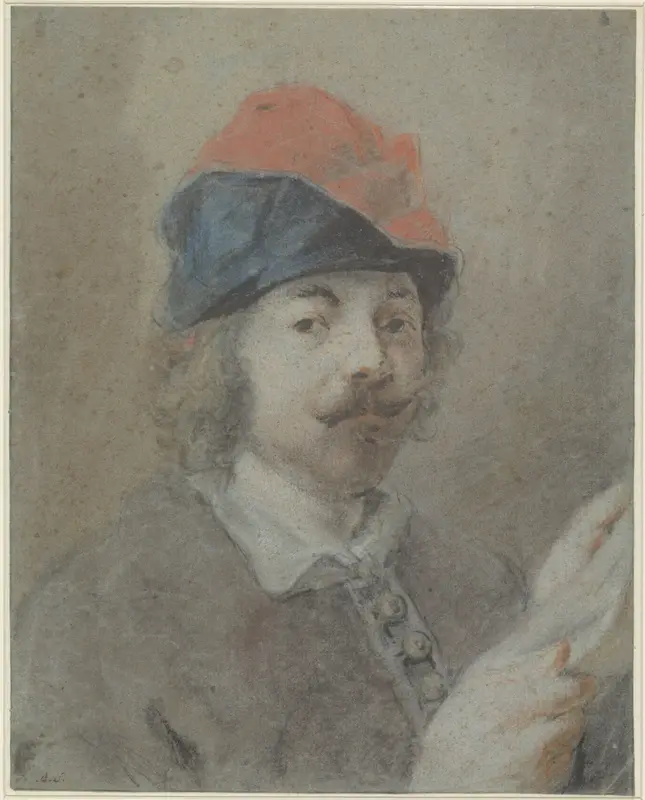 Portret van Jacques Jordaens Wall Art by Martinus Schouman - High-Resolution Digital Print