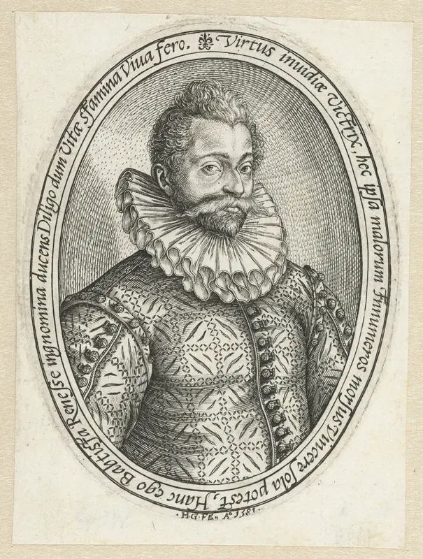 Portret van Jan Baptist van Renesse Wall Art by Unknown - High-Resolution Digital Print