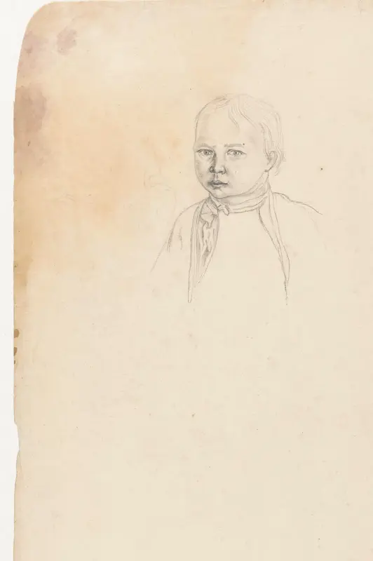 Portret van Jan Brandes junior Wall Art by Jan Brandes - High-Resolution Digital Print