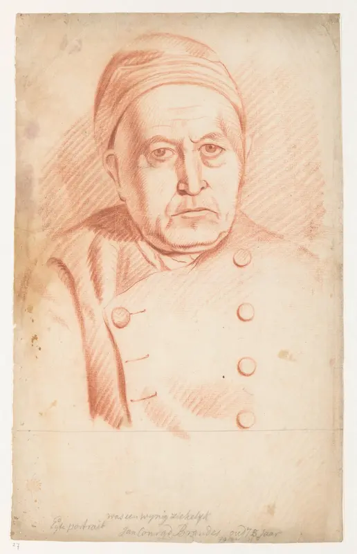 Portret van Jan Conrad Brandes Wall Art by Jan Brandes - High-Resolution Digital Print
