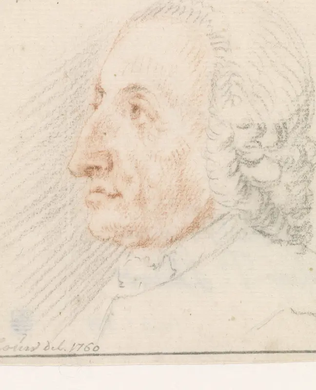 Portret van Jan de Beijer Wall Art by Pieter Louw - High-Resolution Digital Print