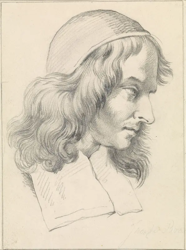 Portret van Jan de Bray Wall Art by anonymous - High-Resolution Digital Print