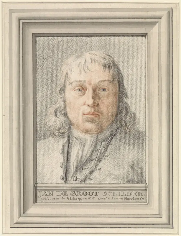 Portret van Jan de Groot Wall Art by anonymous - High-Resolution Digital Print
