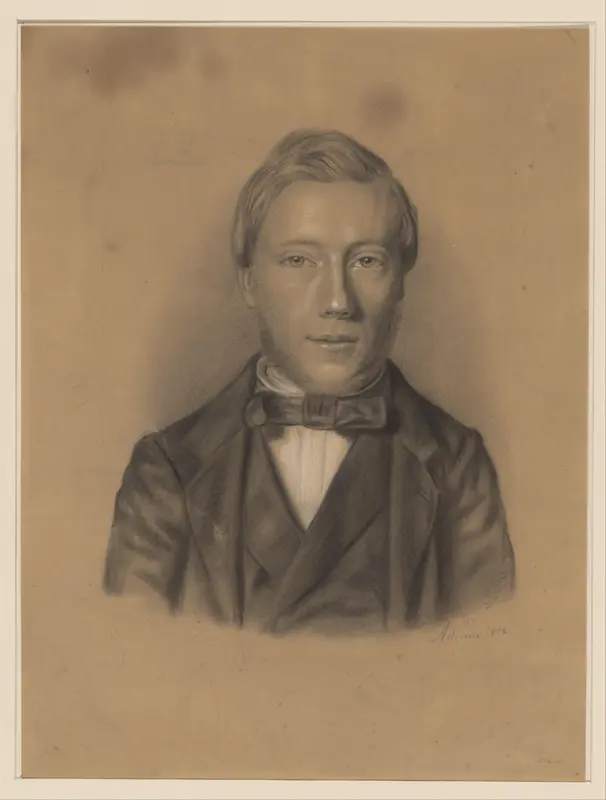 Portret van Jan Herman de Vries Wall Art by Anthony de Vries - High-Resolution Digital Print