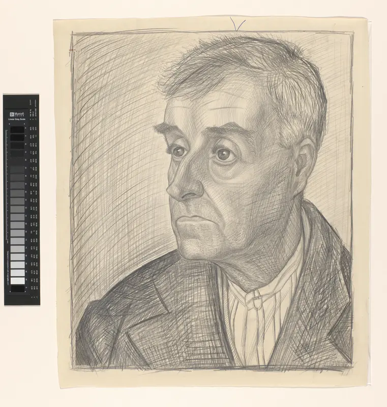 Portret van Jan Reijers Wall Art by Unknown - High-Resolution Digital Print