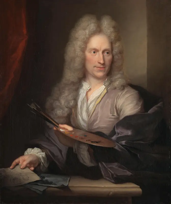 Portret van Jan van Huysum Wall Art by Arnold Boonen - High-Resolution Digital Print